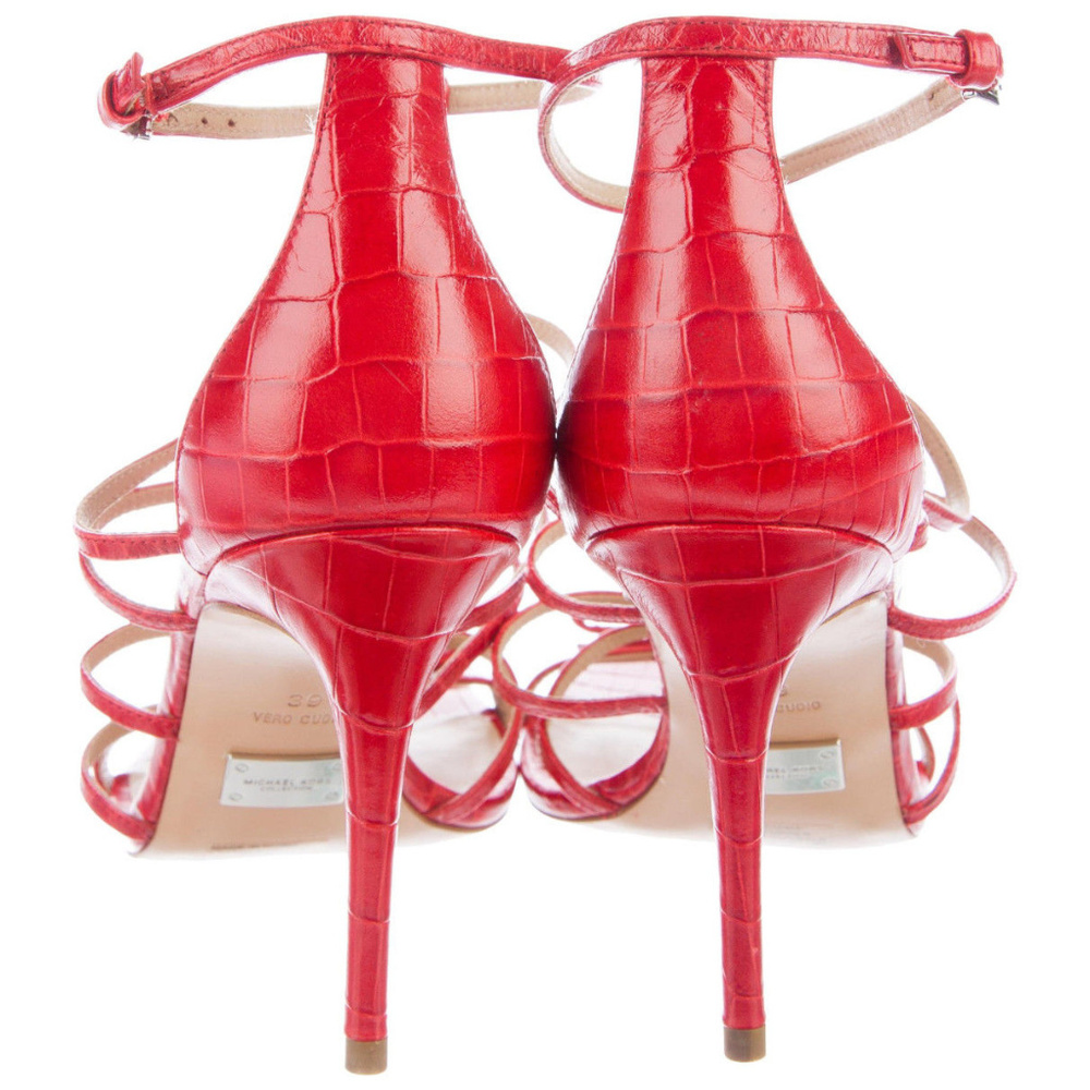 Michael kors caged heels deals